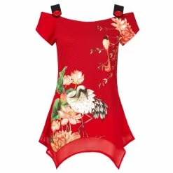 Joe Browns Red Marvellously Majestic Top 4 Joe Browns Red Marvellously Majestic Top -Joe Browns shop unnamed file 1030