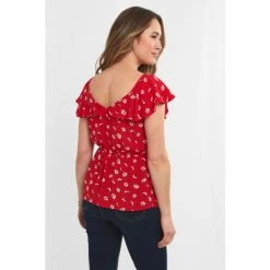 Joe Browns Red Fun And Flirty Top -Joe Browns shop unnamed file 1034