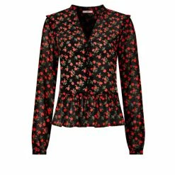 Joe Browns Black Rocking Rose Bud Top -Joe Browns shop unnamed file 1061