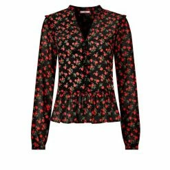Joe Browns Black Rocking Rose Bud Top -Joe Browns shop unnamed file 1062
