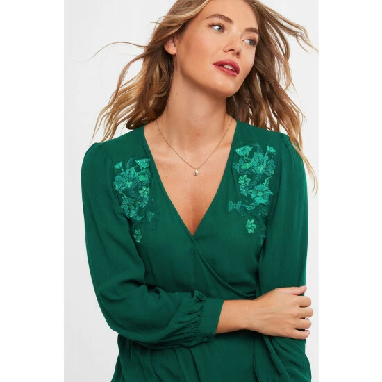unnamed-file-1084.jpg Joe Browns Green Exceptional Embroidered Wrap Blouse -Joe Browns shop unnamed file 1084