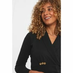 Joe Browns Black Vintage Style Button Detail Top -Joe Browns shop unnamed file 1101