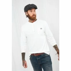 Joe Browns White Got Your Back Henley