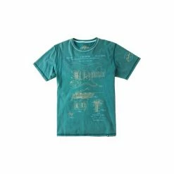 Joe Browns Green Detailed Guitar Information Graphic Print T-Shirt -Joe Browns shop unnamed file 1136