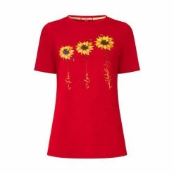 Joe Browns Black Growing Sunflowers Graphic T-Shirt -Joe Browns shop unnamed file 1164