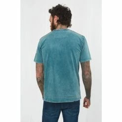 Joe Browns Blue Sketched Guitar Print Acid Wash Graphic T-Shirt -Joe Browns shop unnamed file 1209