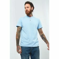 Joe Browns Blue Versatile Henley T-Shirt