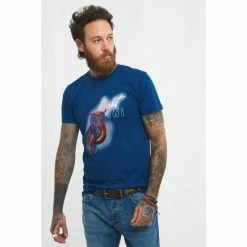 Joe Browns Blue Night Owl Animal Graphic Print T-Shirt