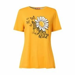 Joe Browns Yellow Stay Wild T-Shirt 4 Joe Browns Yellow Stay Wild T-Shirt -Joe Browns shop unnamed file 1247