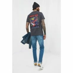 Joe Browns Grey Scorpion Back Print Graphic Print T-Shirt -Joe Browns shop unnamed file 1255