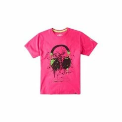 Joe Browns Pink Graffiti Style Headphones T-Shirt -Joe Browns shop unnamed file 1303
