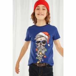 Joe Browns Blue Cool Christmas Tee