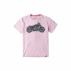 Joe Browns Pink Sketched Motorbike Graphic Print T-Shirt -Joe Browns shop unnamed file 1339