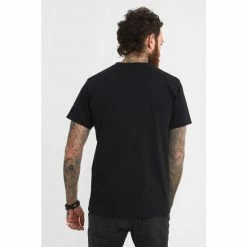 Joe Browns Black Graffiti Dripping Wolf Animal Graphic Print T Shirt -Joe Browns shop unnamed file 1366