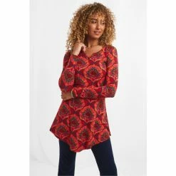Joe Browns Orange Bold Scoop Neck Tunic