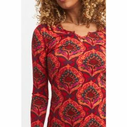 Joe Browns Orange Bold Scoop Neck Tunic -Joe Browns shop unnamed file 1435