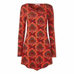 Joe Browns Orange Bold Scoop Neck Tunic -Joe Browns shop unnamed file 1436