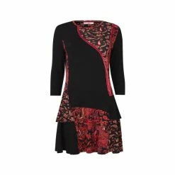 Joe Browns Black Standout Patchwork Paisley Print Tunic -Joe Browns shop unnamed file 1440