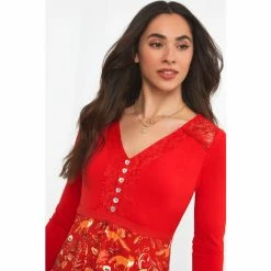 Joe Browns Orange Fox And Florals Animal Print Tunic -Joe Browns shop unnamed file 1487