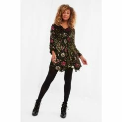Joe Browns Black Wild Flower Tunic -Joe Browns shop unnamed file 1501