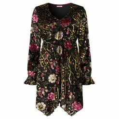Joe Browns Black Wild Flower Tunic -Joe Browns shop unnamed file 1504