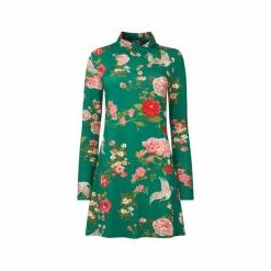 Joe Browns Green Bright And Bold Heron And Florals Bird Print Tunic -Joe Browns shop unnamed file 1572