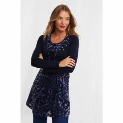Joe Browns Blue Feeling Festive Devore Tunic