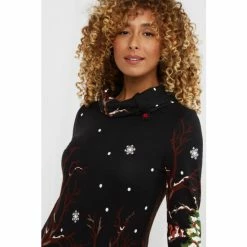Joe Browns Black Winter Wonderland Tunic -Joe Browns shop unnamed file 1697