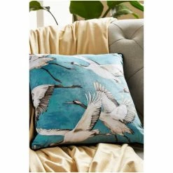 Joe Browns Multi Cranes In Flight Cushion -Joe Browns shop unnamed file 1713