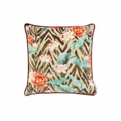 Joe Browns Multi Lavish Leopard Floral Reversible Cushion -Joe Browns shop unnamed file 1739