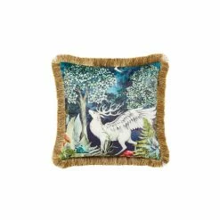 Joe Browns Black Enchanted Animals Cushion -Joe Browns shop unnamed file 1753