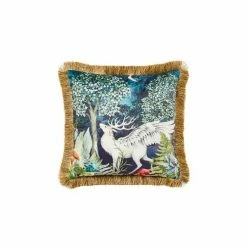 Joe Browns Black Enchanted Animals Cushion -Joe Browns shop unnamed file 1755