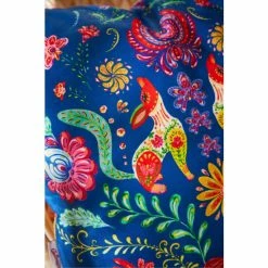 Joe Browns Black Floral Fox Pom Pom Cushion -Joe Browns shop unnamed file 1771