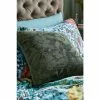 Joe Browns Green Jacquard Floral Cushion