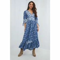 Joe Browns Blue Summer Loving Boho Dress