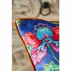 Joe Browns Blue Terrific Tiger Floral Cushion -Joe Browns shop unnamed file 1941