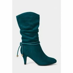 Joe Browns Blue Tie Up Slouchy Boots -Joe Browns shop unnamed file 1992