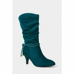 Joe Browns Blue Tie Up Slouchy Boots -Joe Browns shop unnamed file 1993