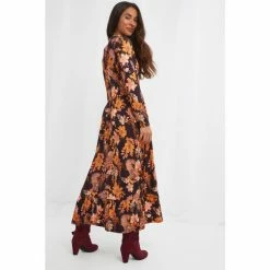 Joe Browns Purple Peacock Floral Dress -Joe Browns shop unnamed file 2