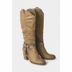 Joe Browns Neutral Desert Sky Bandana Style Slouch Boots