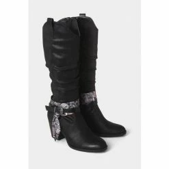 Joe Browns Black Desert Sky Bandana Style Slouch Boots