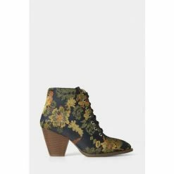 Joe Browns Blue Floral Embroidered Lace Up Boots -Joe Browns shop unnamed file 2026