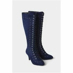 Joe Browns Blue Classy Lace Up Boots -Joe Browns shop unnamed file 2041