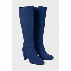 Joe Browns Blue Fascination Suede Long Boots