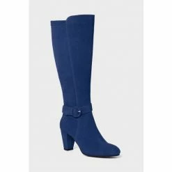 Joe Browns Blue Fascination Suede Long Boots -Joe Browns shop unnamed file 2044