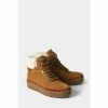 Joe Browns Brown Suede Hiker Style Platform Boots