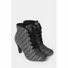 Joe Browns Black Moonlighting Deco Ankle Boots