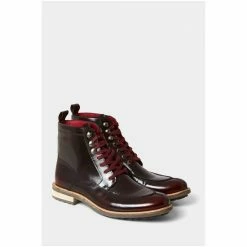 Joe Browns Brown Patent Leather Style Boots -Joe Browns shop unnamed file 2128