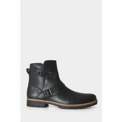Joe Browns Black Leather Chelsea Style Biker Boots -Joe Browns shop unnamed file 2131