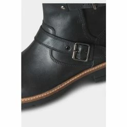 Joe Browns Black Leather Chelsea Style Biker Boots -Joe Browns shop unnamed file 2133